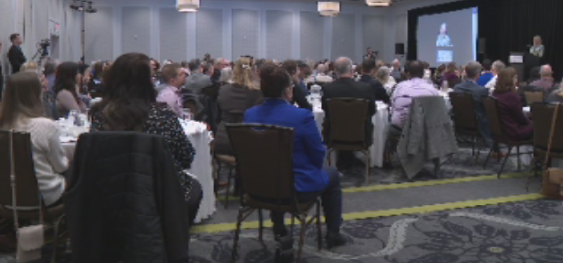 Thursday's 'Breakfast to Remember' event was put on by the Alzheimer's Society of B.C.