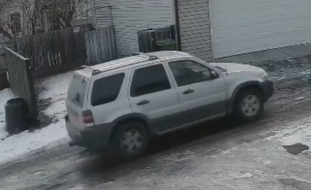 The suspect in the attempted break and enter is believed to have fled the scene in a silver 2006 Ford Escape.