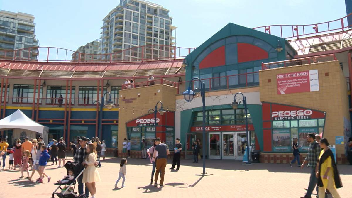 Calgary's Eau Claire mall was originally designed to be a tourist attraction, much like Vancouver's famous Granville Island.
