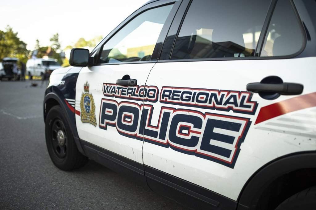 A Waterloo Regional Police vehicle is seen in Waterloo, Ont., June 28, 2023.