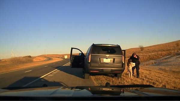 A kidnapped six-year-old girl who had been missing for a month is rescued by a Kansas Highway Patrol officer.