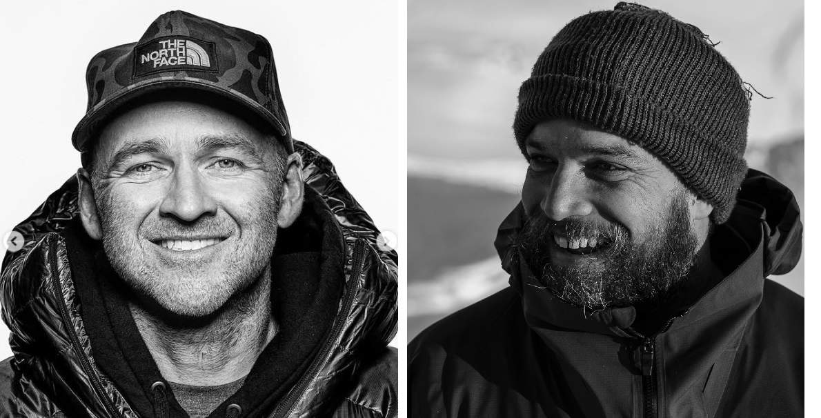 Alex Pashley, left, and Jeff Keenan, right, were killed in an avalanche in B.C. on March 24.