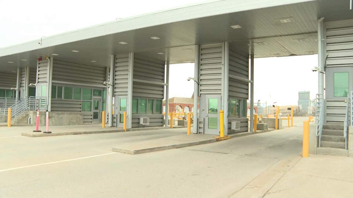 CBSA said officers seized 108 kilograms of cocaine from a commercial vehicle that originated in the U.S. on March 8.