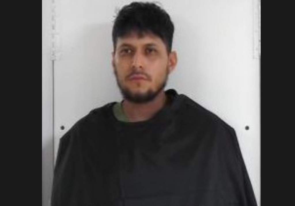 A photo of Martin Villalobos Junior who was hiding under a child’s bed on March 24.