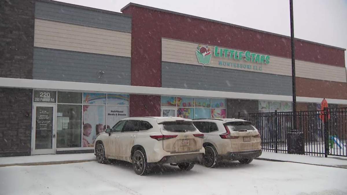 Little Stars Montessori Early Learning Center (280 Pioneer Rd.) in Spruce Grove, Alta. on Thursday, March 13, 2025.
