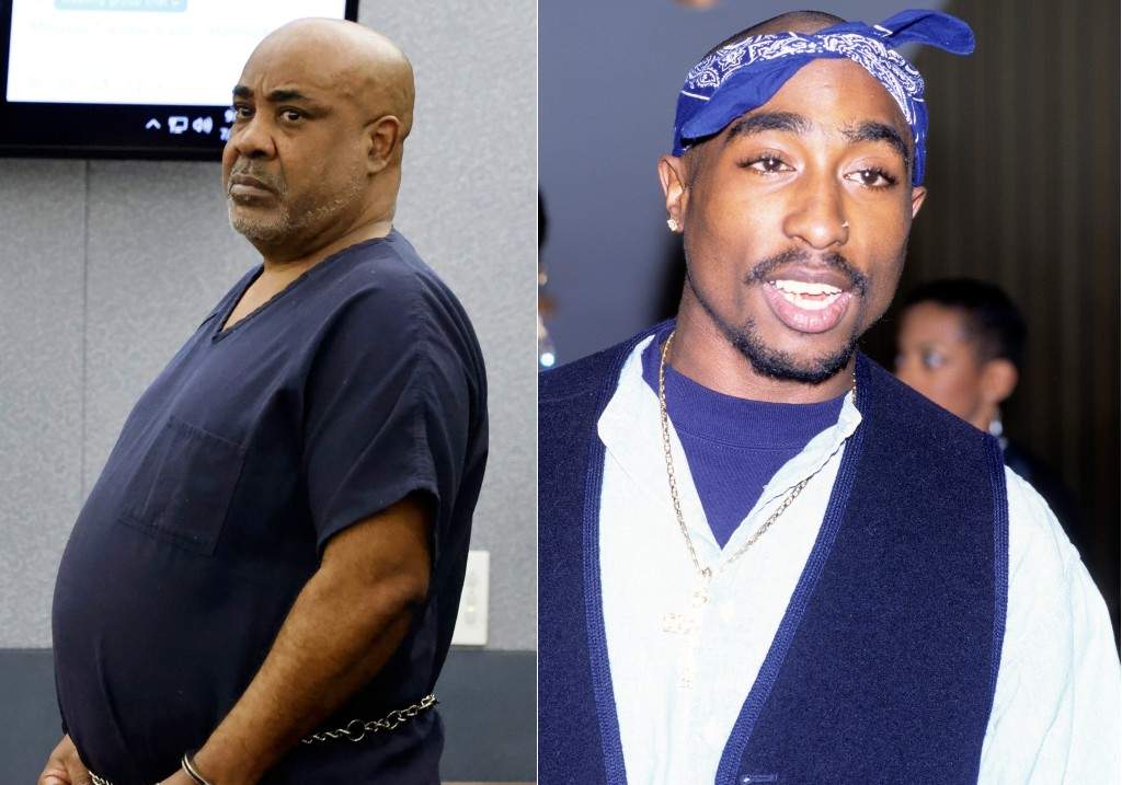 (L-R:) Duane “Keffe D” Davis and Tupac Shakur.