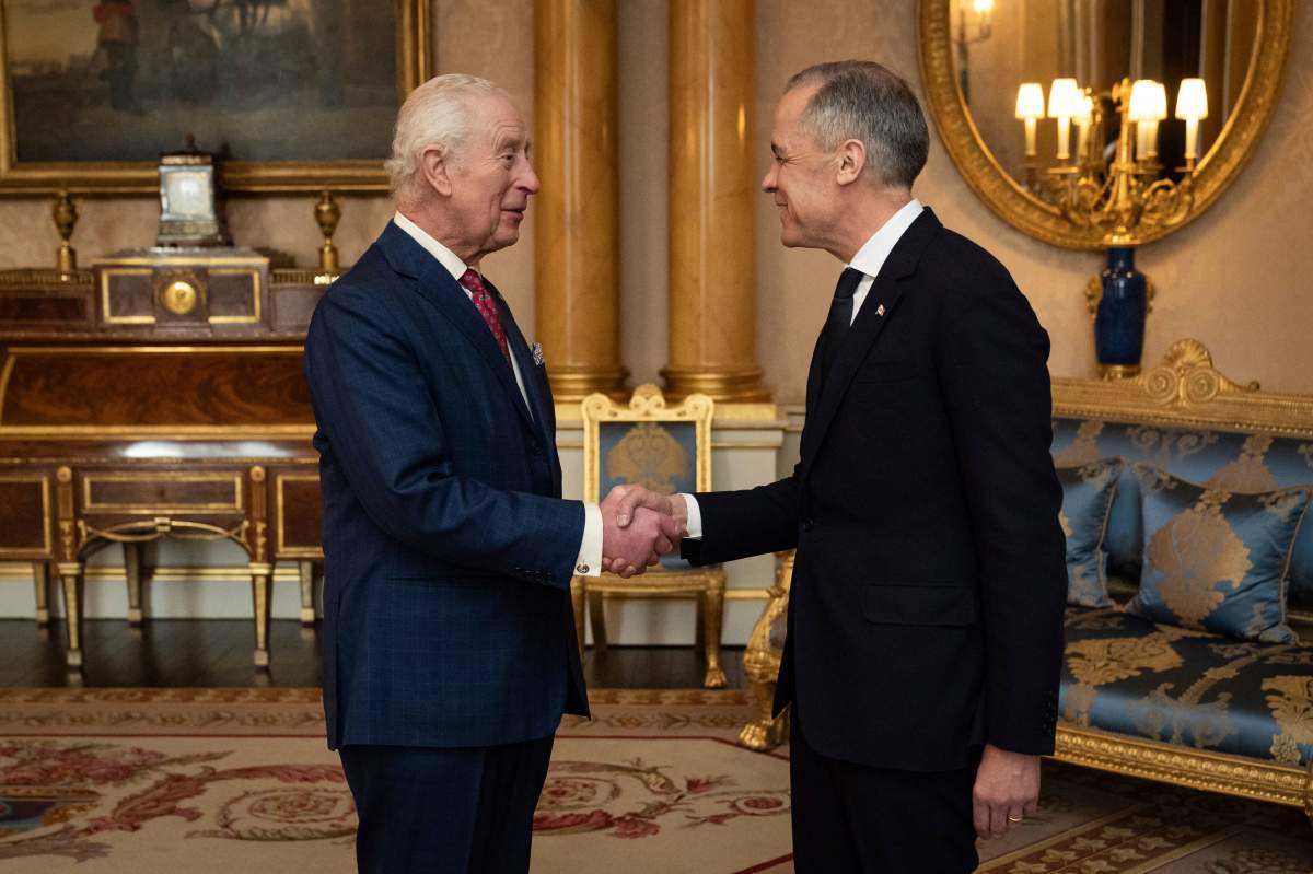 King Charles Mark Carney