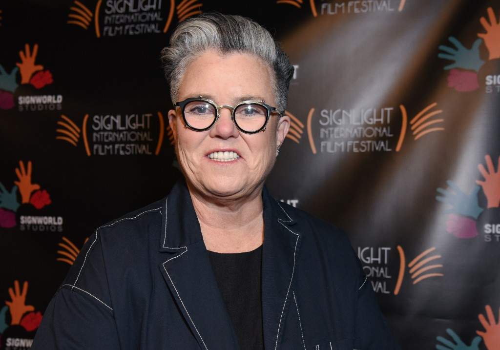 Rosie O'Donnell attends Inaugural SignLight International Film Festival: Opening Night Screening Of "Being Michelle" at SilverScreen Theater on April 16, 2024 in West Hollywood, California.