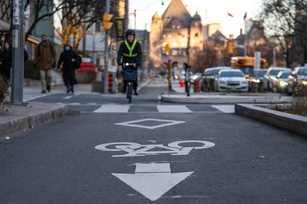 A law that was passed last year in Ontario, gives the provincial government the power to order municipalities to remove bike lanes. The law is now subject to a Charter of Rights challenge.