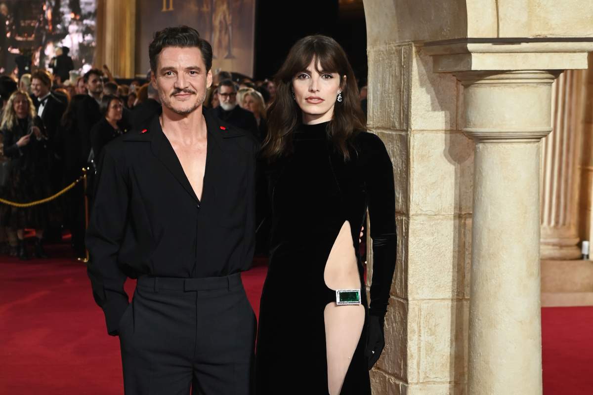 Pedro Pascal and sister Lux Pascal attend the Royal Film Performance and Global Premiere of 'Gladiator II' in Leicester Square on November 13, 2024 in London, England.