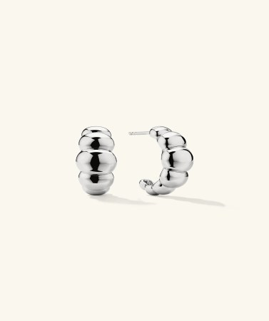Mejuri Puffy Charlotte Hoops