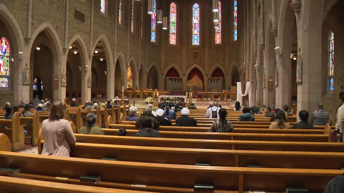Those attending a Monday morning mass at St. Joseph's Basilica in Edmonton remembered Pope Francis as a powerful advocate for the poor, marginalized or disenfranchised.