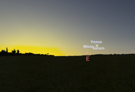 This is what skywatchers in Calgary can expect to see.