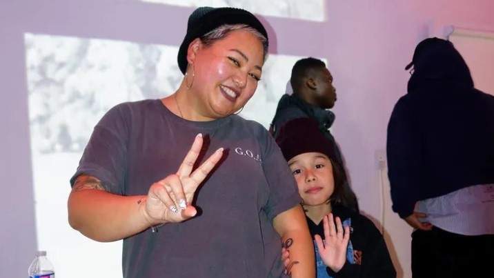 Christi Watkins and her 11-yaer-old son, Nox, were both injured at the Lapu Lapu festival.