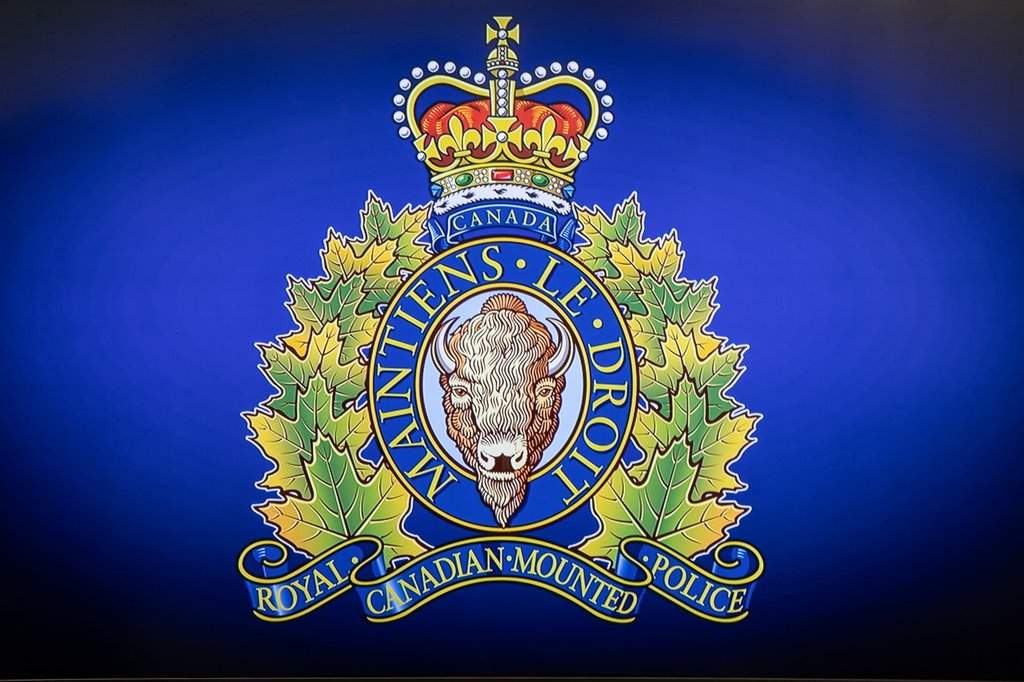 RCMP logo shown in Edmonton, Wednesday, Feb. 5, 2025. The Mounties are alleging that a man from a Mi'kmaq First Nation struck a fisheries officer with his car as the officer was attempting to carry out an inspection early Saturday. THE CANADIAN PRESS/Jason Franson.