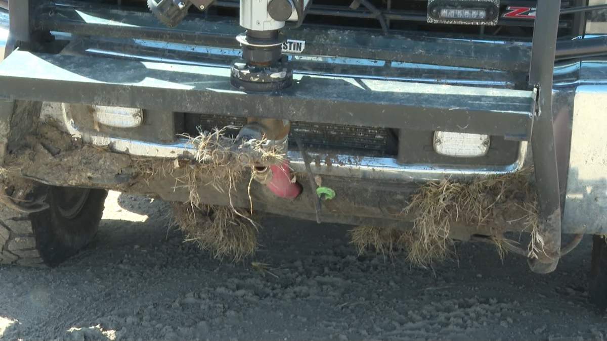 One of the suspects was eventually arrested with the help of an RCMP canine team. He faces a total of 9 charges.