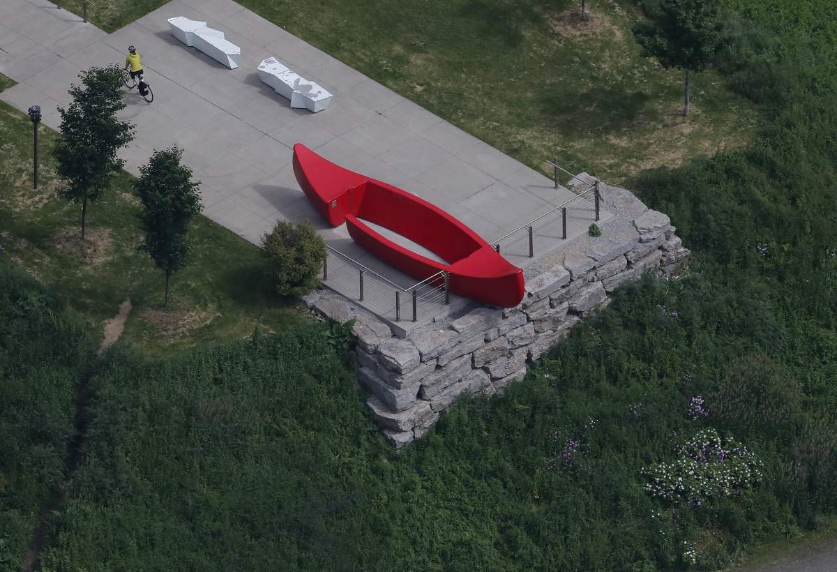 Red canoe Toronto