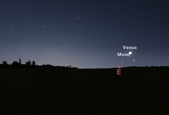 While this is what skywatchers in Toronto can expect to get a glimpse of.