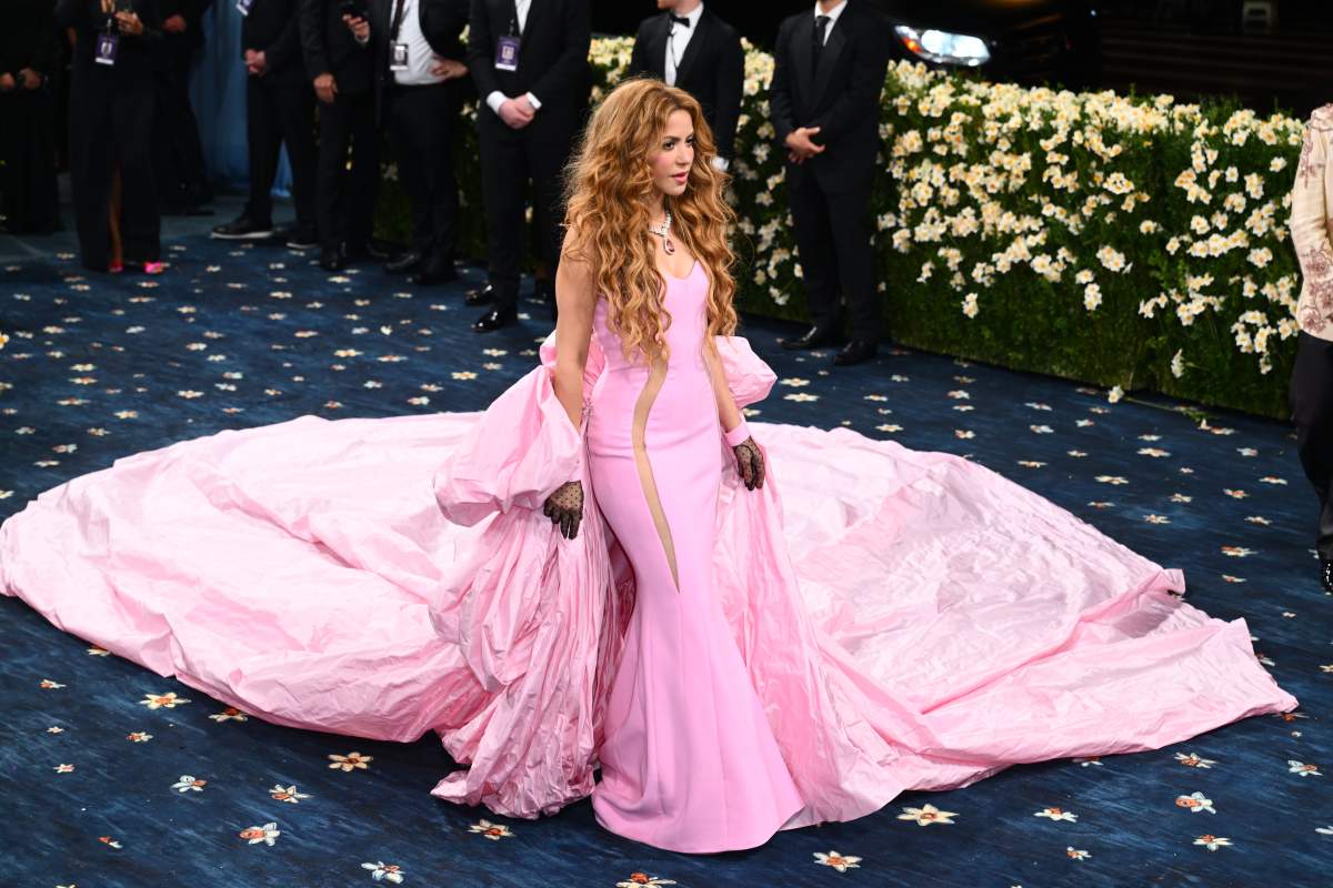 Shakira attending the Metropolitan Museum of Art Costume Institute Benefit Gala 2025 in New York, USA.