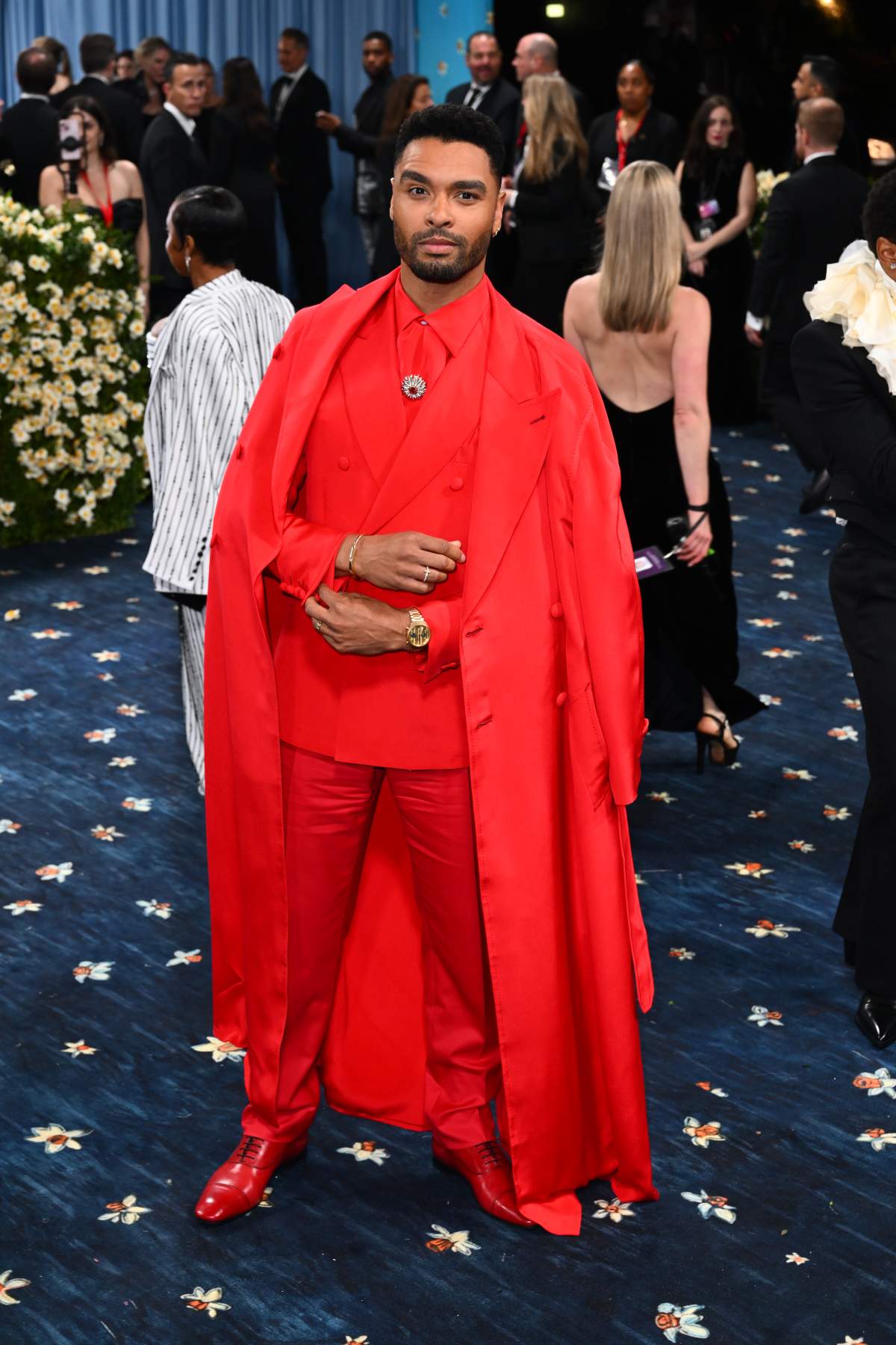 Rege-Jean Page attending the Metropolitan Museum of Art Costume Institute Benefit Gala 2025 in New York, USA.