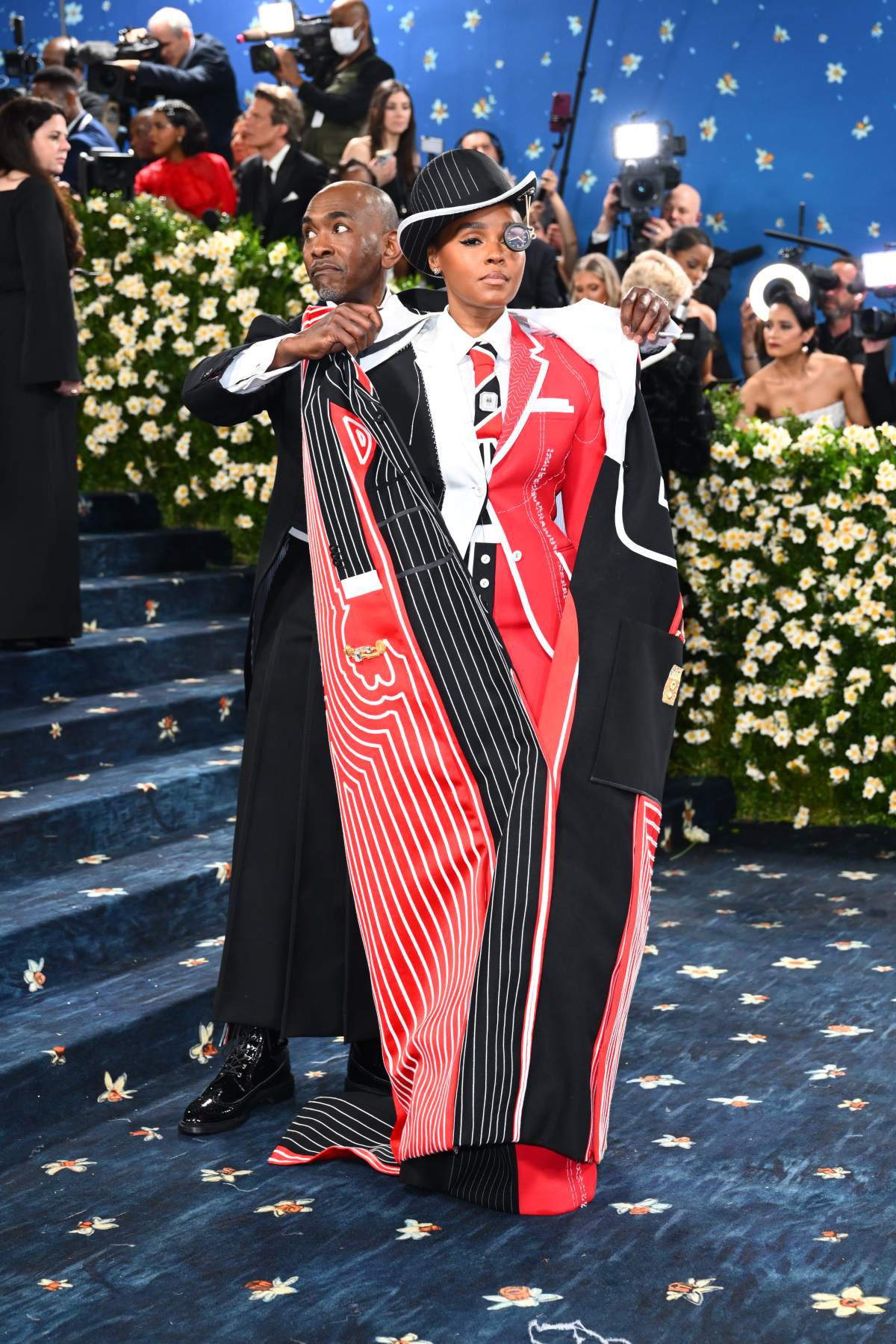 Janelle Monae attending the Metropolitan Museum of Art Costume Institute Benefit Gala 2025 in New York, USA.