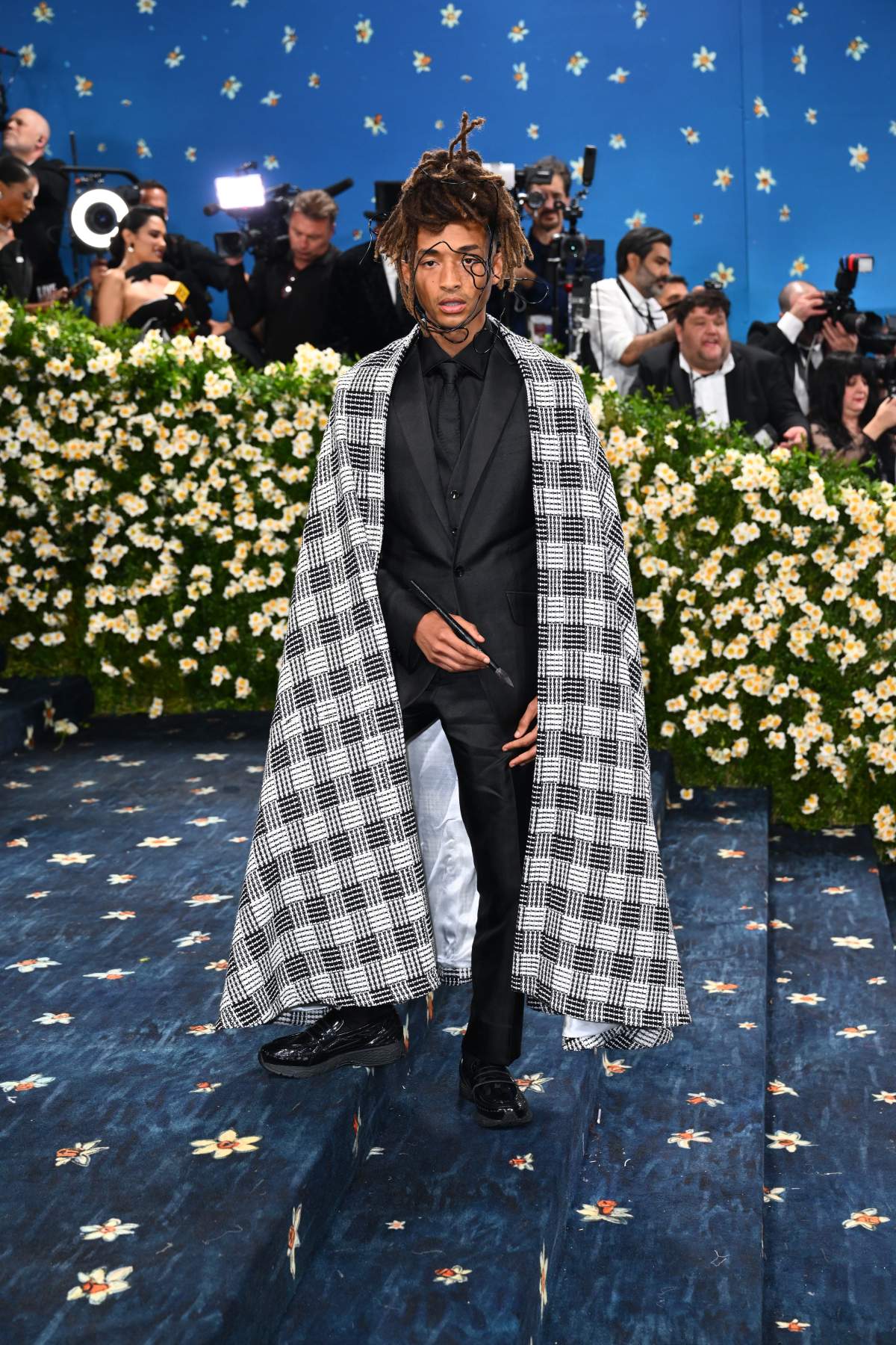Jaden Smith attending the Metropolitan Museum of Art Costume Institute Benefit Gala 2025 in New York, USA.