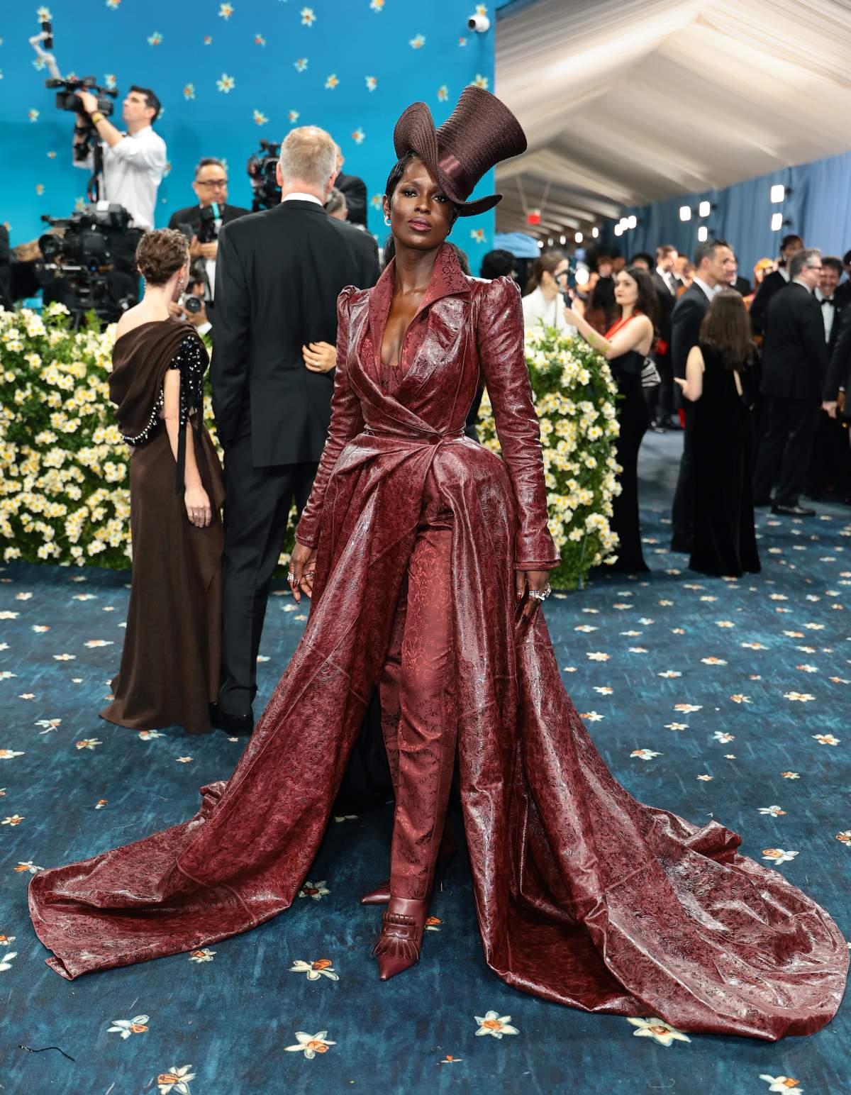 Jodie Turner-Smith attends the 2025 Met Gala Celebrating "Superfine: Tailoring Black Style" at Metropolitan Museum of Art on May 05, 2025 in New York City.