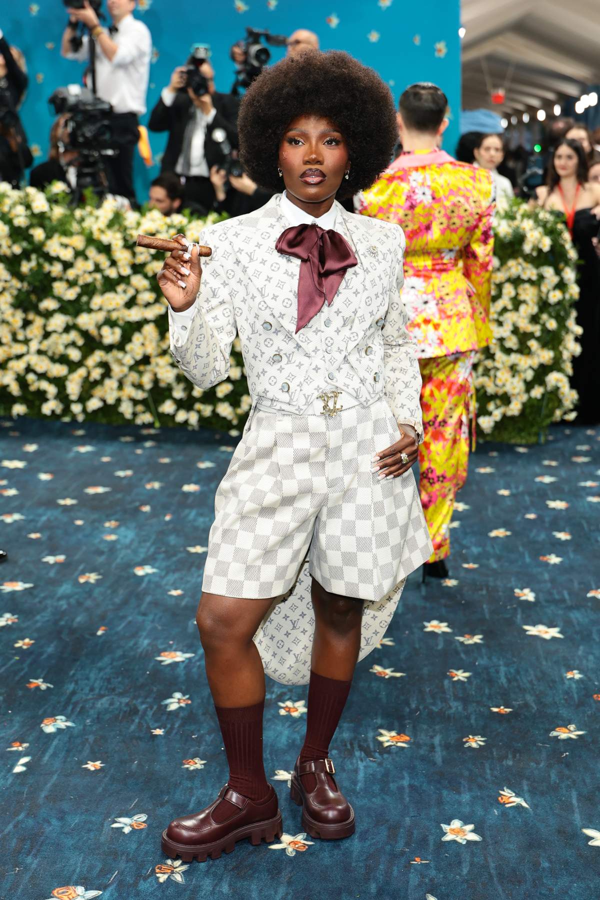 Doechii attends the 2025 Met Gala Celebrating "Superfine: Tailoring Black Style" at Metropolitan Museum of Art on May 05, 2025 in New York City.