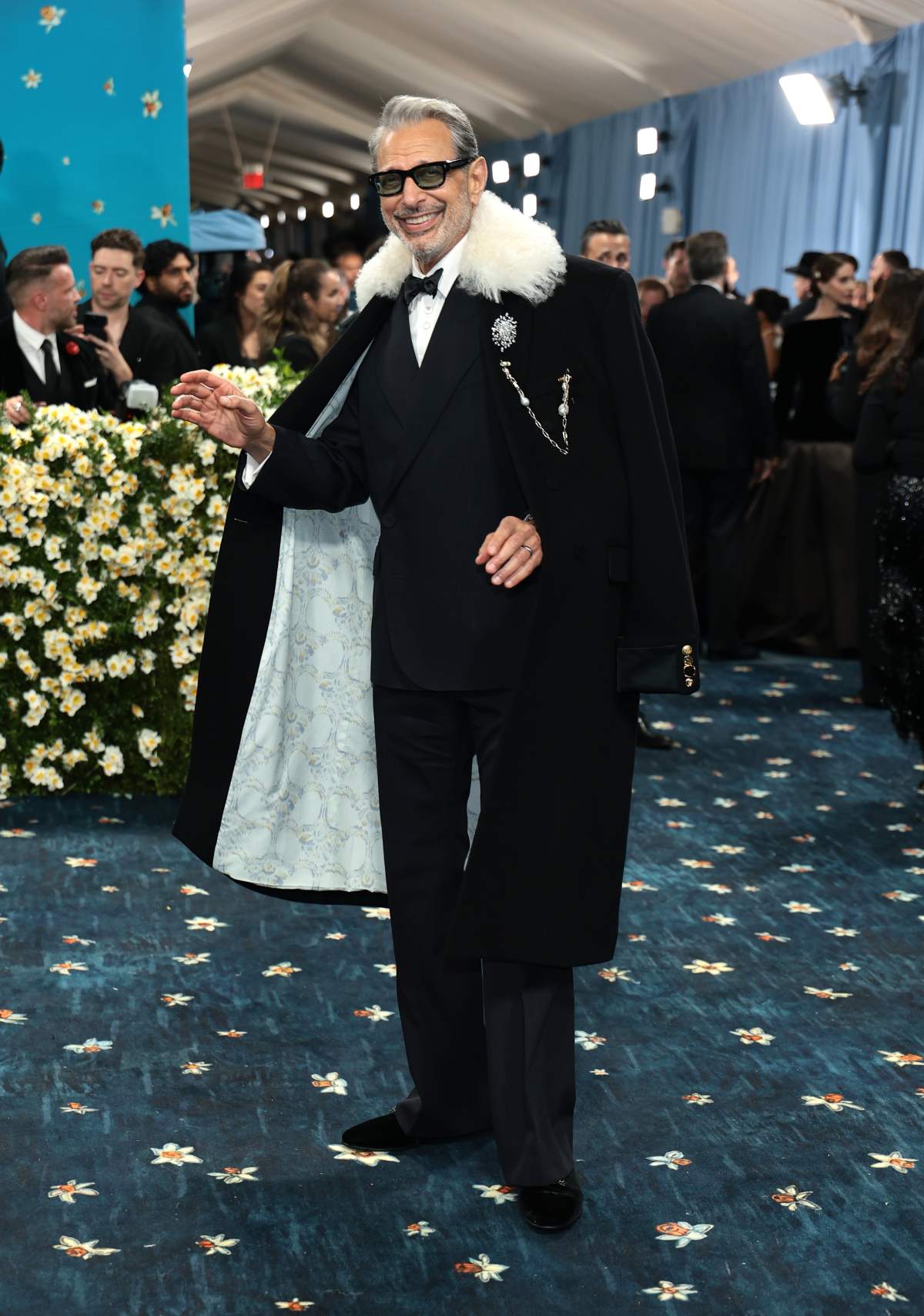 Jeff Goldblum attends the 2025 Met Gala Celebrating "Superfine: Tailoring Black Style" at Metropolitan Museum of Art on May 05, 2025 in New York City.