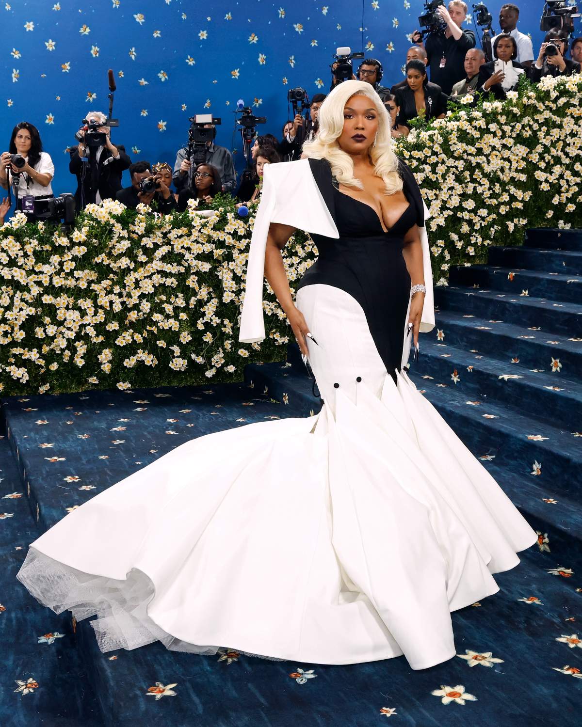 Lizzo attends "Superfine: Tailoring Black Style", the 2025 Costume Institute Benefit, at Metropolitan Museum of Art on May 05, 2025 in New York City.