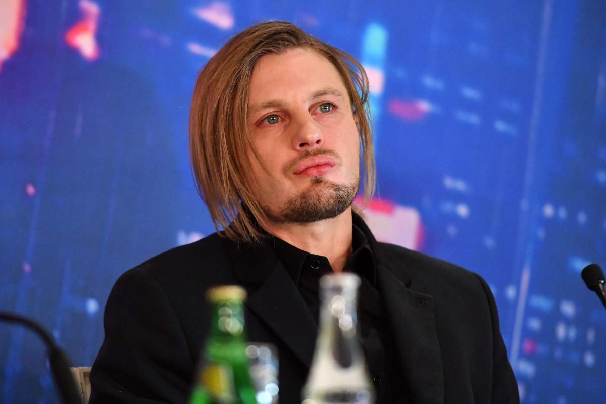 Michael Pitt attends the official press conference for the Paris Premiere of the Paramount Pictures release "Ghost In The Shell" at Hotel Le Bristol on March 22, 2017 in Paris, France.