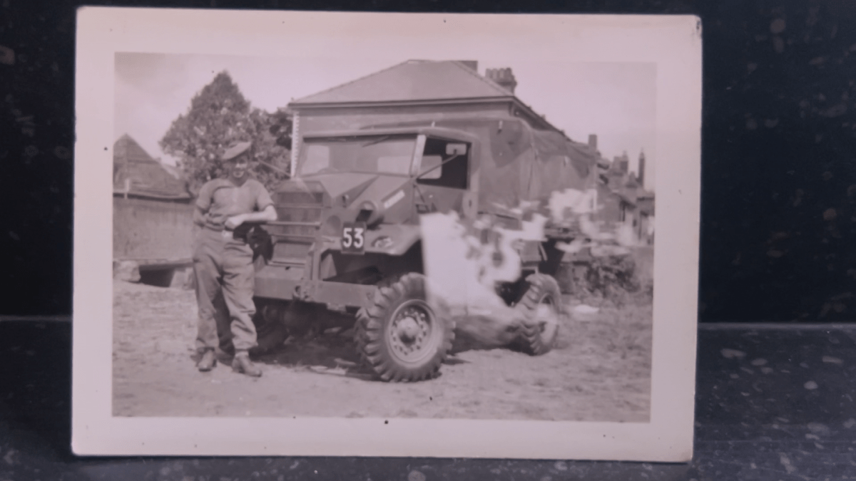 William Drissell, a Canadian soldier in the Second World War.