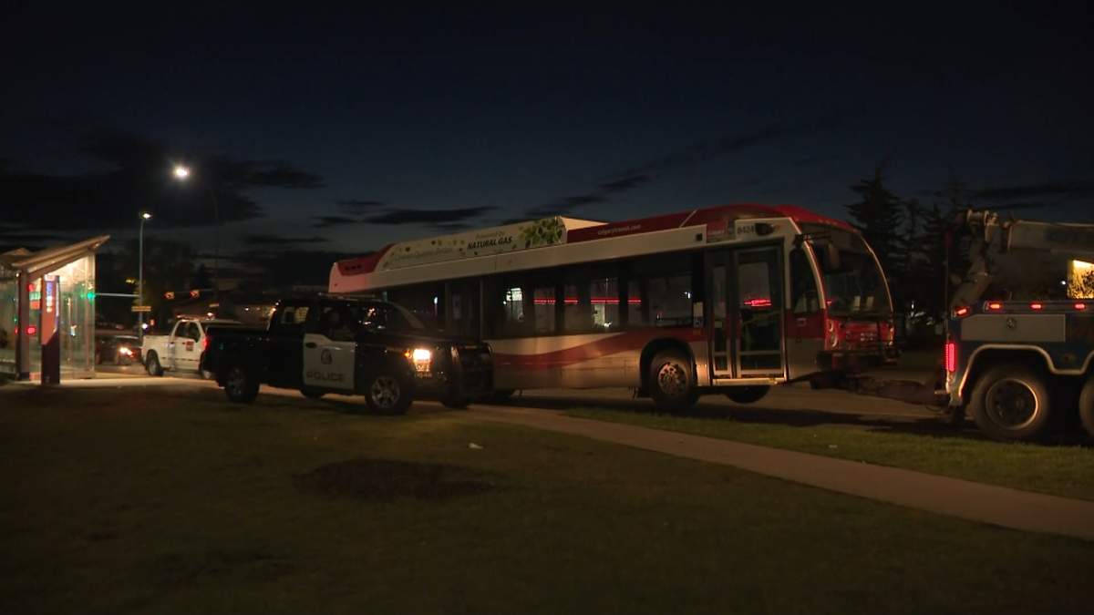 Calgary police were still searching for suspects late Wednesday morning after a driver was sent to hospital with life threatening injuries after being attacked by a group of unknown assailants.