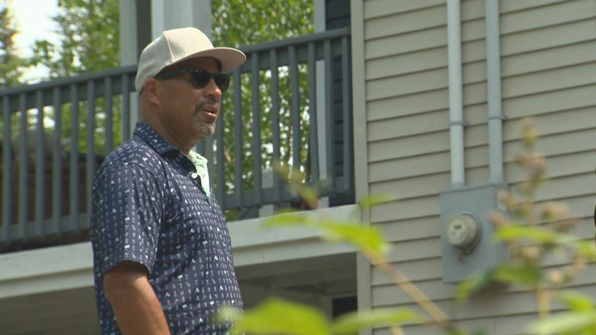 Ron Burley nearly got lost in the flames while trying to escape the wildfire in Lac du Bonnet two weeks ago.