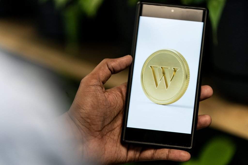 An app screenshot for Wealthsimple is seen on a smartphone in a photo illustration made in Toronto on June 17, 2024. THE CANADIAN PRESS/Giordano Ciampini.