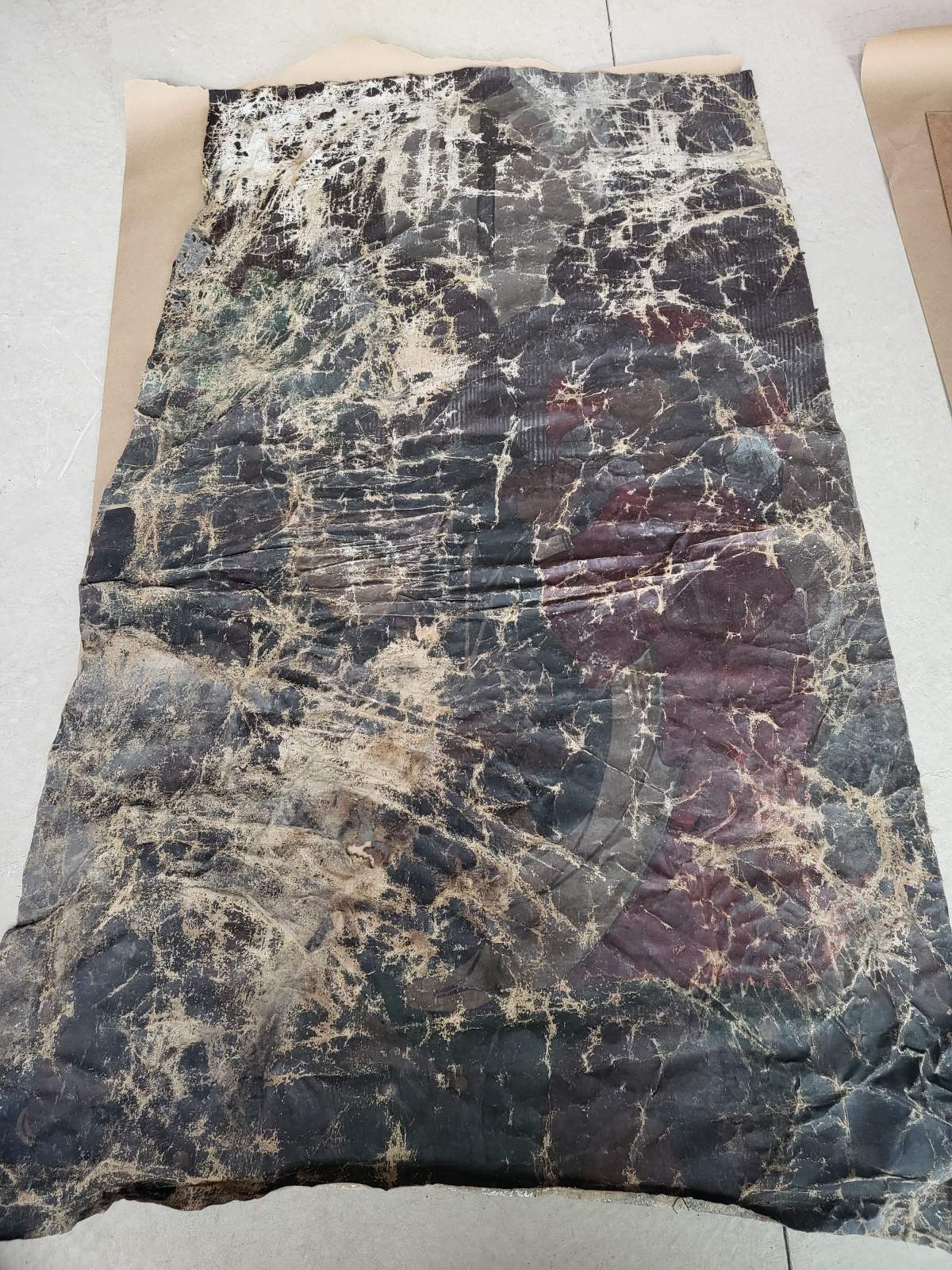 Before restoration work was done.