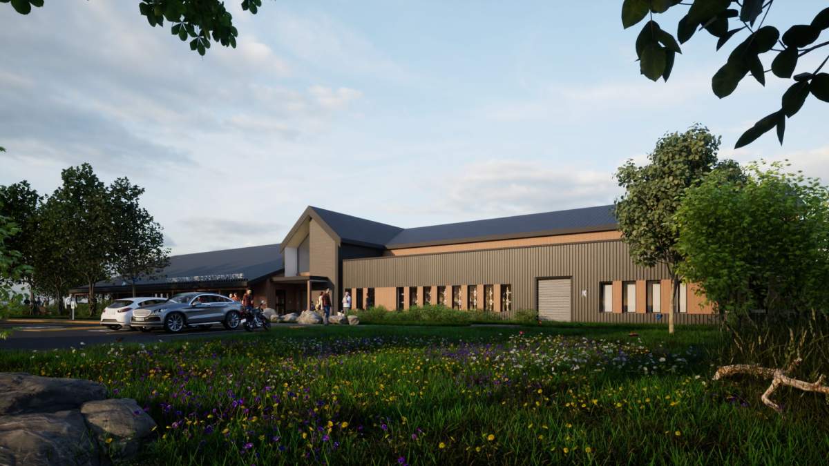 Georgian Triangle Humane Society rendering of the new Regional Centre for Pets and People that is soon to be under construction.