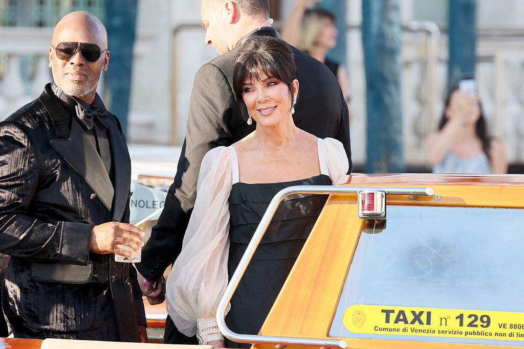 Kris Jenner sighting at the Jeff Bezos and Lauren Sanchez Wedding on June 27, 2025 in Venice, Italy.