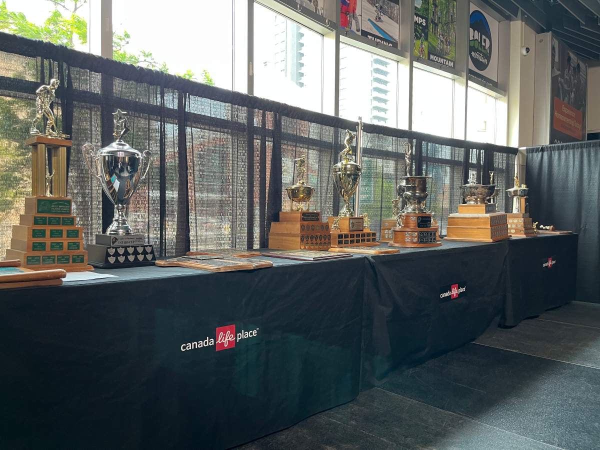The stage at the London Knights awards ceremony.