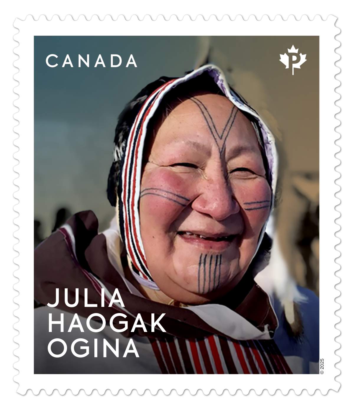 Canada Post unveiled an upcoming stamp honouring Indigenous leader, Julia Haogak Ogina.