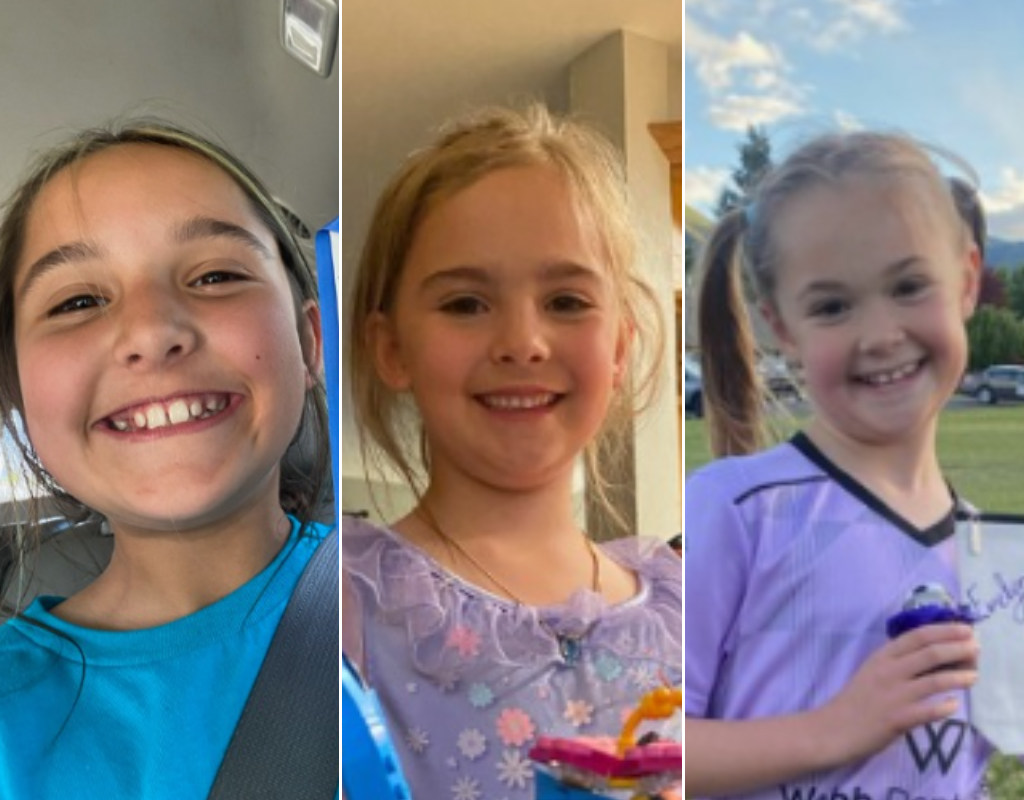 Paityn, Olivia and Evelyn Decker were discovered dead at a Washington state campground.