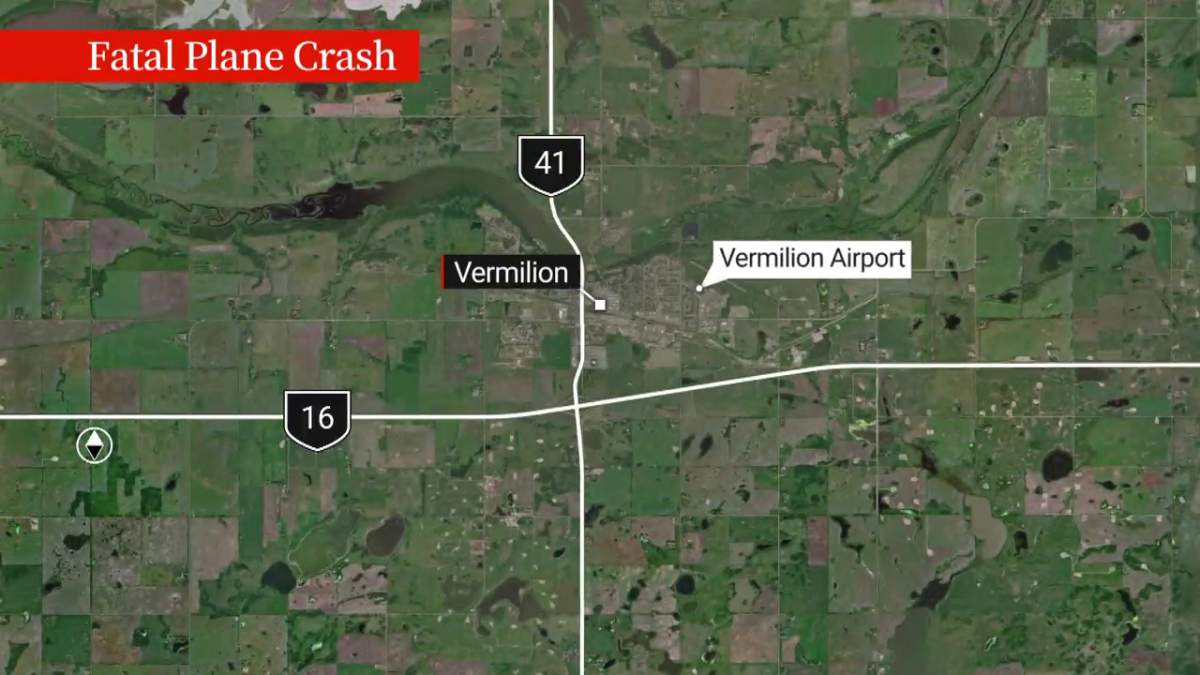 Pilot and passenger die in plane crash near Vermilion - image