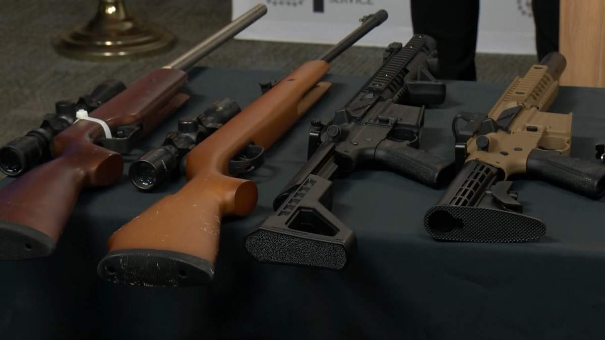 While man airguns are not subject to the same licensing and registration requirements as conventional firearms, they can be difficult to distinguish from real guns.