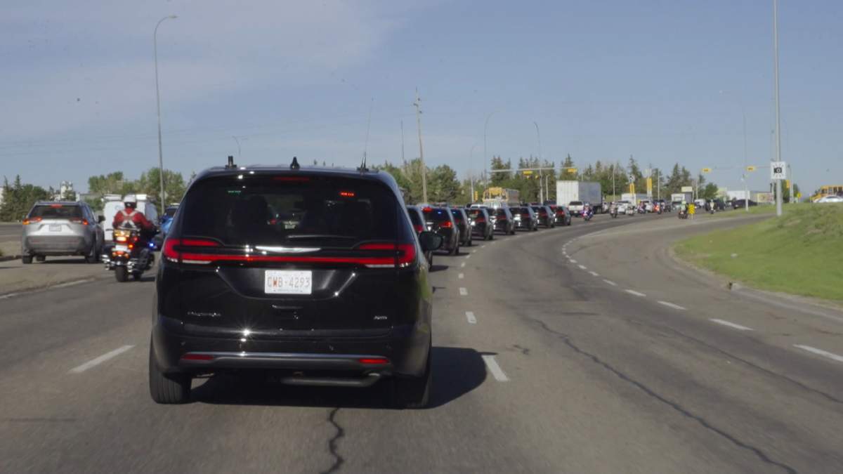 Police motorcades involved in training exercises have been frequently spotted on the streets of Calgary in the weeks leading up to the G7 summit.