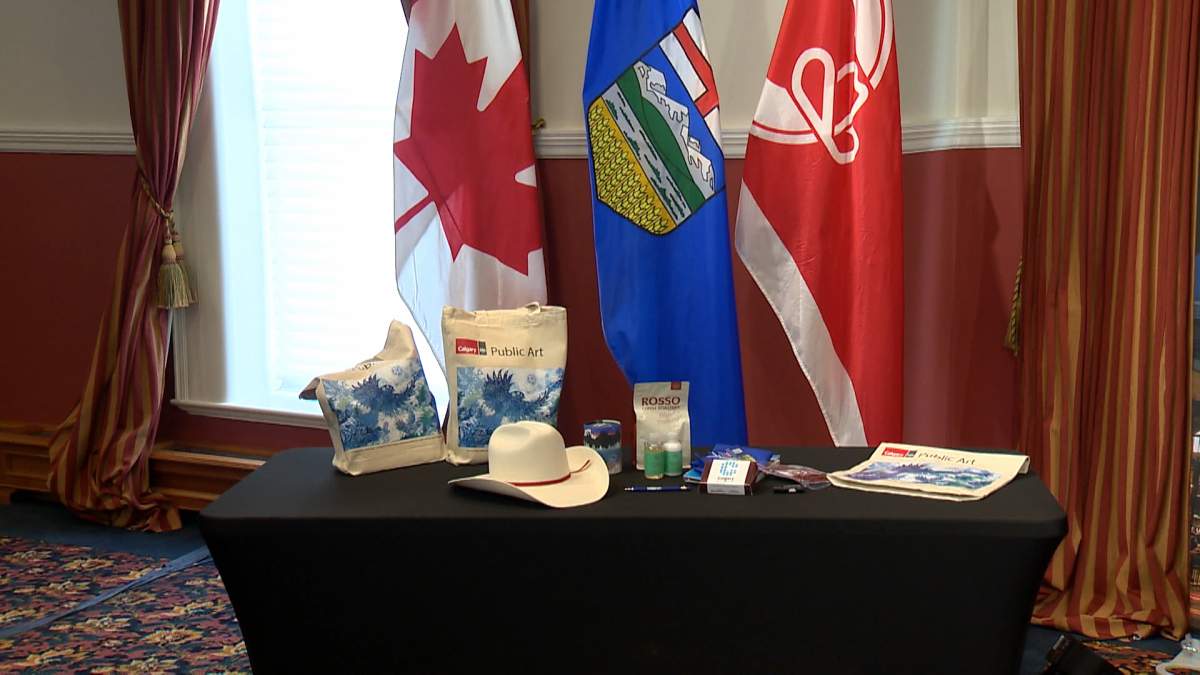 The dignitaries attending the G7 Summit will also be presented with a gift basket of locally made goods, including one of Calgary's signature Smith-built white hats.