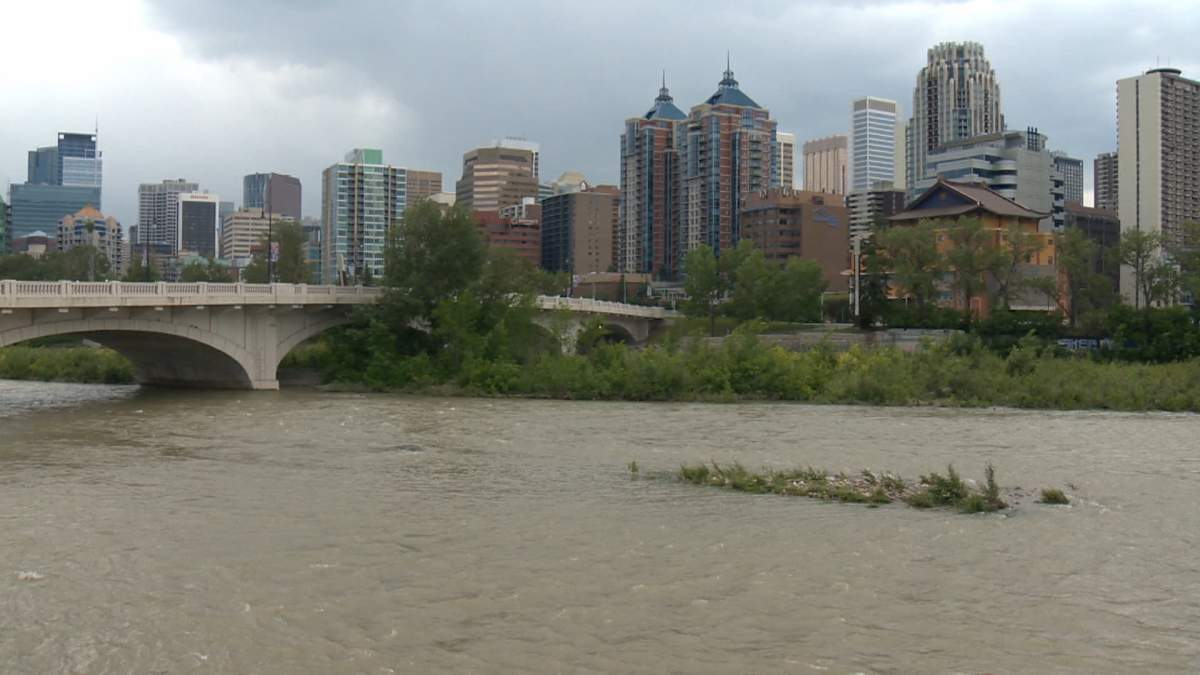 With the waters of the Bow and Elbow Rivers flowing high and fast, the Calgary Fire Department is warning people to stay out of the water and be careful along the riverbanks.