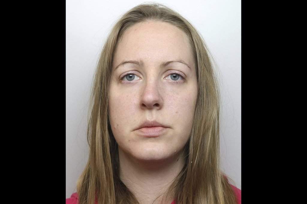 This undated handout photo issued by Cheshire Constabulary shows of nurse Lucy Letby.