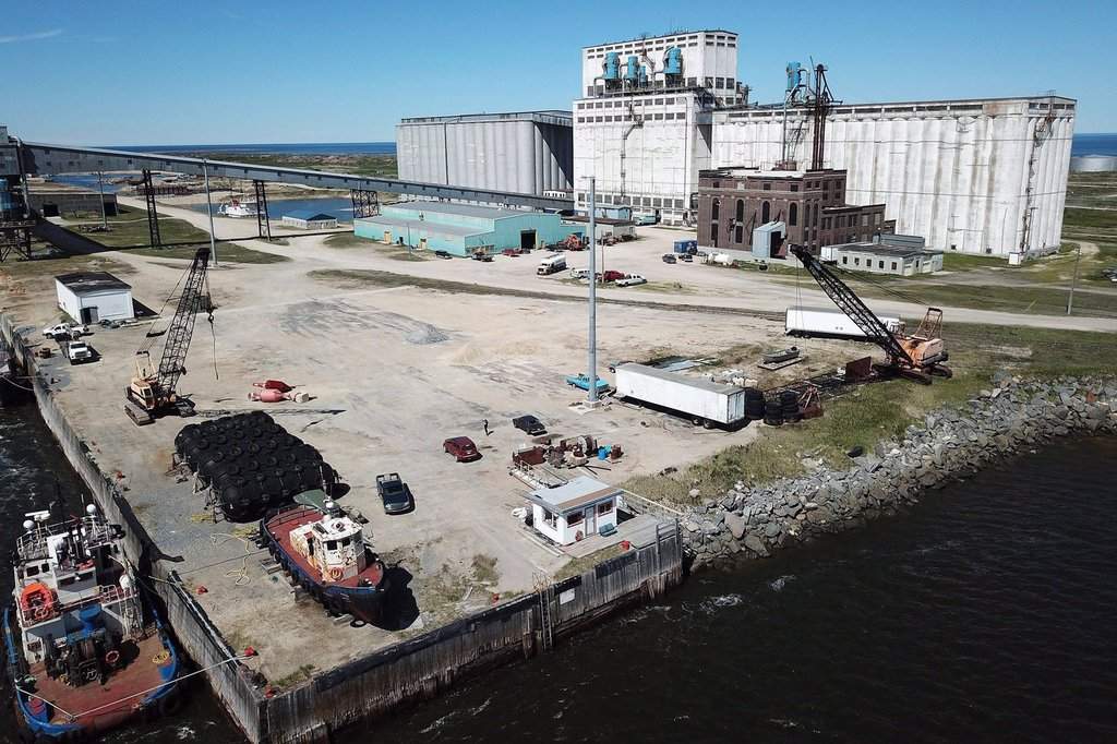 The Port of Churchill in Churchill, Manitoba is shown on Wednesday, July 4, 2018.