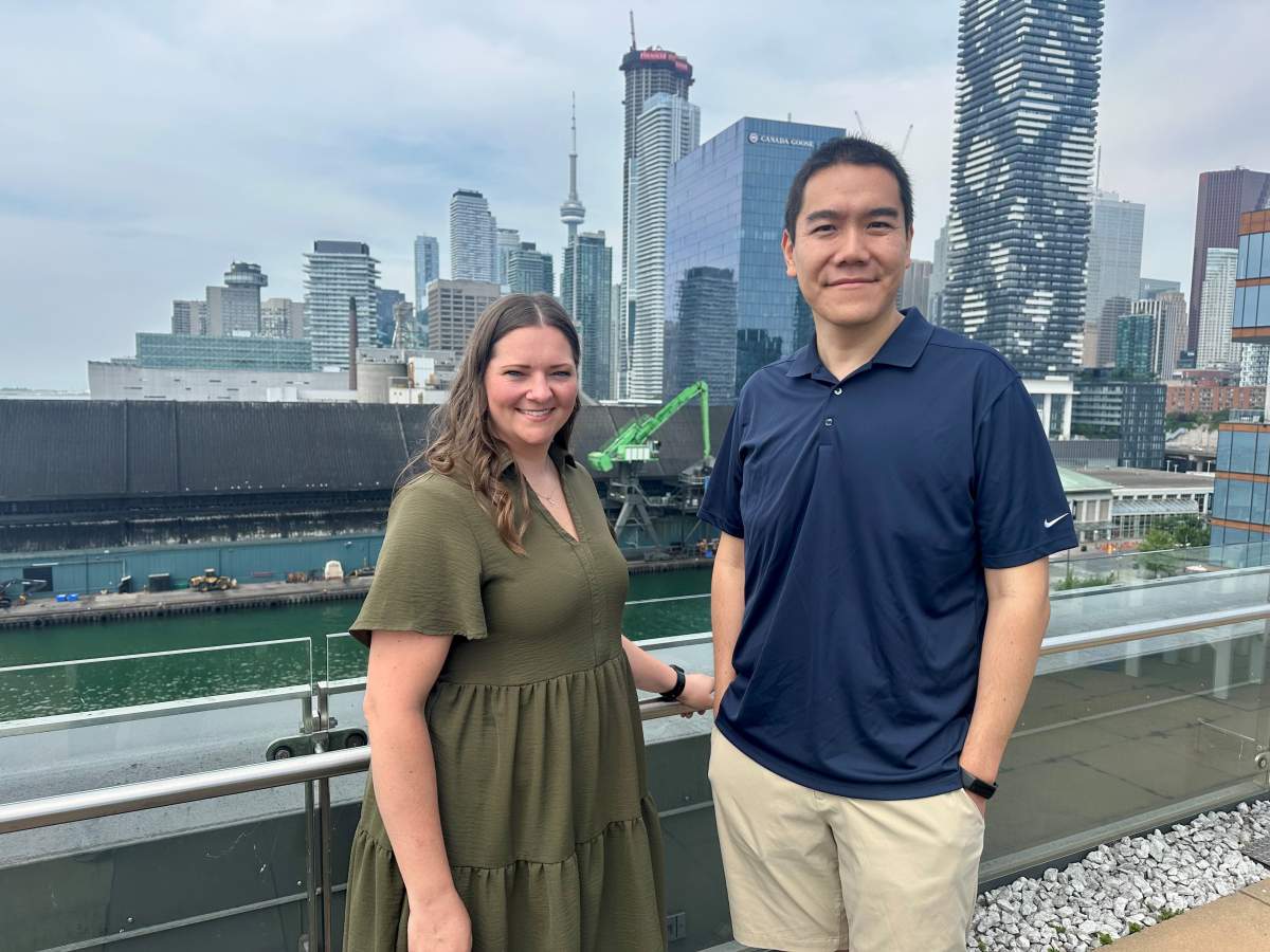 Lisa Platt and Eddie Ho