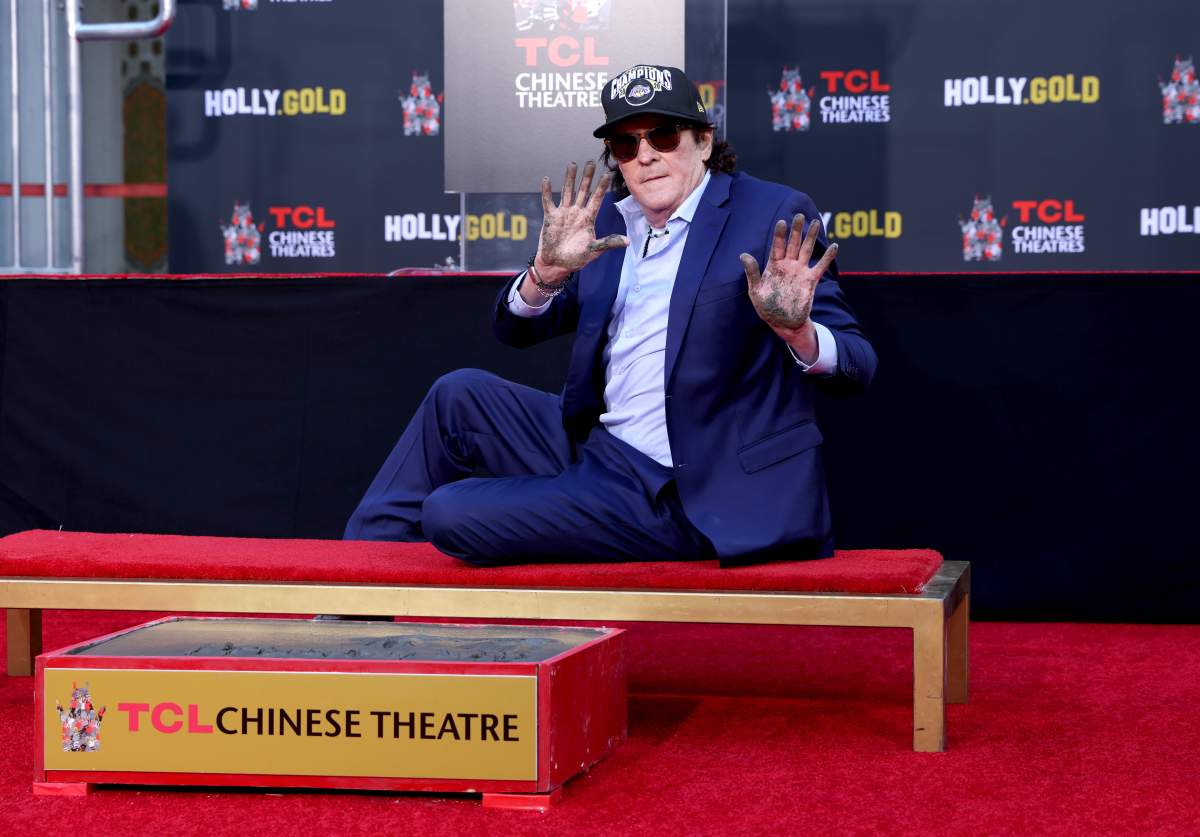 Michael Madsen attends the Hand and Footprint Ceremony for Michael Madsen at TCL Chinese Theatre on November 16, 2020 in Hollywood, California.